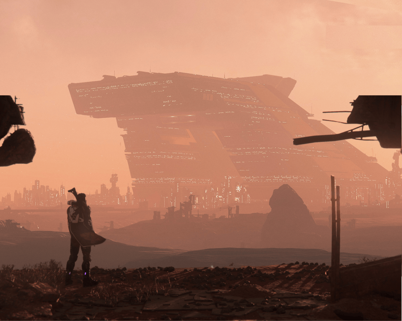 a view of the capital of hurston where the aristocrats live